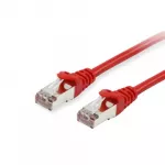Equip Komutacinis kabelis Cat6A S/FTP 2xRJ45 20.00m raudona LSZH polietileno mai&scaron;elis
