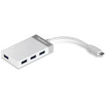 USB-C &scaron;akotuvas TRENDnet TUC-H4E, 4 x USB 3.0, kompakti&scaron;kas (TUC-H4E)