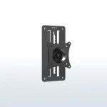 Sieninis monitoriaus laikiklis VIVO MOUNT-VW01A, 17&ndash;32", reguliuojamo auk&scaron;čio, VESA 75/100, juodas (MOUNT-VW01A)