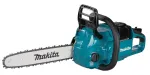 Akumuliatorinis grandininis pjūklas Makita UC025G XGT, 40 V max, 35 cm, su 5,0 Ah akumuliatoriumi ir įkrovikliu, mėlynas (UC025GT101)