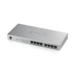 Zyxel GS1008HP nevaldomas Gigabit Ethernet (10/100/1000) Maitinimas per Eternetą (PoE) Pilka (GS1008HP-EU0101F)