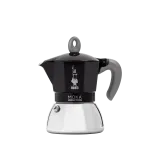 Indukcinis kavinukas Bialetti Moka Induction, 4 puodeliai, juodas (6934)