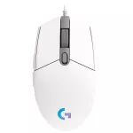 Logitech G203 LIGHTSYNC (baltas) (910-005797)