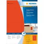 HERMA Lipdukai A4 raudoni 105x148 mm matinis popierius 400 vnt.