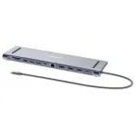 Adapteris AV Manhattan dokstacija 12-in-1 4K 1xHDMI 2xDP 3xUSB-A