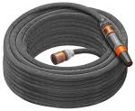 Tekstilinės žarnos rinkinys Gardena Liano Life, 20 m, 13 mm (1/2"), su jungtimis ir purk&scaron;tuku, pilkas (18450-20)