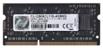 SO DDR3 4GB PC 1600 CL11 G.Skill Value 4GBSQ 1.5V