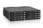 Keičiamų diskų rėmas Icy Dock ToughArmor MB998SP-B, 8 x 2,5" SATA/SAS į 5,25" lizdą (MB998SP-B)