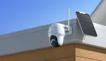 Akumuliatorinė lauko IP kamera Reolink Argus PT Ultra su saulės baterija, 4K, 355&deg;/140&deg;, Wi-Fi 6, balta (Argus PT Ultra)