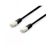 Equip Cat6A Komutacinis kabelis 5x/Box S/FTP 2xRJ45 5.00m juodas LSZH