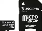 Atminties kortelė Transcend MicroSDHC 4 GB Class 10 UHS-I (TS4GUSDHC10)