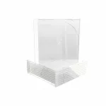 MediaRange CD tu&scaron;čias dėklas 100 vnt. plonas JewelCase skirtas atminties CD