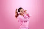 Žaidimų ausinės Razer Kraken Kitty V2 Pro, rožinės