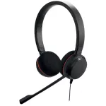 Ausinės su mikrofonu Jabra Evolve 20 UC Stereo, laidinės, USB