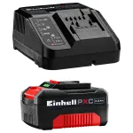 Akumuliatorius ir įkroviklis Einhell Power X-Change PXC Starter Kit, 18 V, 4,0 Ah (4512042)