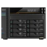 NAS serveris Asustor Lockerstor 8 Gen3, 8 diskų skyriai, 16 GB RAM, be diskų (AS6808T)