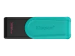 Kingston Atmintukas 128GB DaraTraveler Exodia S USB 3.2 Mėlyna/ Juoda DTXS/128GB