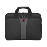 Ne&scaron;iojamojo kompiuterio krep&scaron;ys Wenger Legacy 16, iki 16", du pagrindiniai skyriai, 15 l, juodas/pilkas (600648)