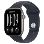 I&scaron;manusis laikrodis Apple Watch Series 12 GPS + Cellular, 42 mm, kosminės pilkos aliuminis (MJFX4ZR/A)
