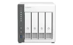 QNAP TS-433 NAS Tower ARM Cortex-A55 4 GB 0 TB QNAP QTS Balta (TS-433-4G)
