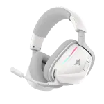 Žaidimų ausinės Corsair VOID WIRELESS v2, Dolby Atmos, Bluetooth, baltos (CA-9011380-WW)