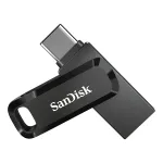 USB atmintinė SanDisk Ultra Dual Drive Go 256 GB, USB-C ir USB-A (SDDDC3-256G-G46)