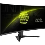Lenktas žaidimų monitorius MSI MAG 346CQ, 34", UltraWide Dual Quad HD, VA, 180 Hz, juodas