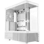 Kompiuterio korpusas ANTEC C6 Curve Air White, ATX Mid Tower, balta (0-761345-10276-6)