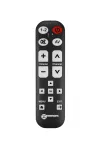 Universalus TV pultas Geemarc TV15, 14 programuojamų didelių mygtukų, juodas (TV-15_BLK)