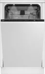 Įmontuojama indaplovė Beko BDIS38040Q, 45 cm, 10 komplektų