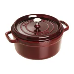Ketaus puodas STAUB La Cocotte 26 cm, 5,25 l, granatų raudonas (40509-359-0)