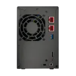 NAS serveris Asustor Lockerstor 2 Gen2, 2 diskų skyriai, 4 GB RAM, be diskų (AS6702T)
