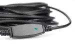 DIGITUS USB 3.0 aktyvus prailginimo laidas 15m, juodas