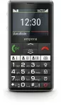 Emporia emporiaPURE (V76), LTE/4G, (V3) mobilusis telefonas su dideliais mygtukais, Juodas