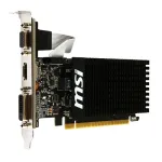 MSI Vaizdo plok&scaron;tė GeForce GT 710 2GB DDR3 64BIT DVI/D-SUB/HDMI