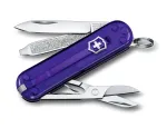 Ki&scaron;eninis peilis Victorinox Classic SD Persian Indigo, 7 funkcijos, violetinis (0.6223.T29G)