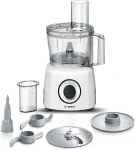 Virtuvinis kombainas Bosch MultiTalent 3 MCM3100W, 800 W, 2,3 l, baltas