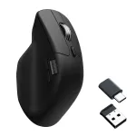 Belaidė tyli pelė Keychron M6 Silent, juoda
