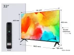 Televizorius TCL 32SF560, 32" (81 cm) QLED Full HD, Fire TV (32SF560)