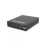 LevelOne medijos keitiklis RJ45->SFP GE valdomas