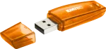 USB atmintinė Emtec C410 Color Mix 4 GB, USB 2.0, oranžinė (ECMMD4GC410)