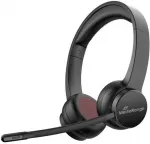 MediaRange Bluetooth ENC stereo su 400mAh baterija Juoda