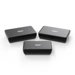 Belaidė garsiakalbių jungtis Marmitek Speaker Anywhere 750, 50 W stiprintuvas, siųstuvas ir 2 imtuvai (25008492)