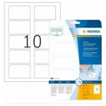 HERMA Tekstilės/vardų etiketės A4 80x50mm Baltos 200 vnt.