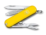 Ki&scaron;eninis peilis Victorinox Classic SD Sunny Side, 7 funkcijos, geltona (0.6223.8G)