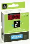 DYMO D1 ra&scaron;ymo juosta 24mmx7.0m juoda->raudona