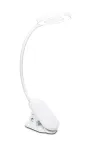 Ne&scaron;iojama prisegama stalinė LED lempa Philips Forys Clip, 5 W, su akumuliatoriumi, balta (8720169194397)