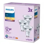 Philips Ta&scaron;kinis &scaron;viestuvas 50W PAR16 GU10 x3 (8719514452503)