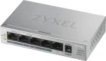 Zyxel GS1005HP nevaldomas Gigabit Ethernet (10/100/1000) Maitinimas per Eternetą (PoE) Sidabras (GS1005HP-EU0101F)