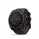 I&scaron;manusis laikrodis Garmin Fenix 8 Solar Sapphire 51 mm, juodas (010-02907-11)